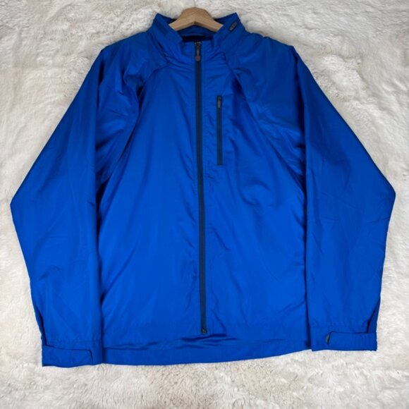 Scottevest Tropiformer TEC Convertible Packable Utility Jacket Blue Men's Sz XL - Picture 1 of 10
